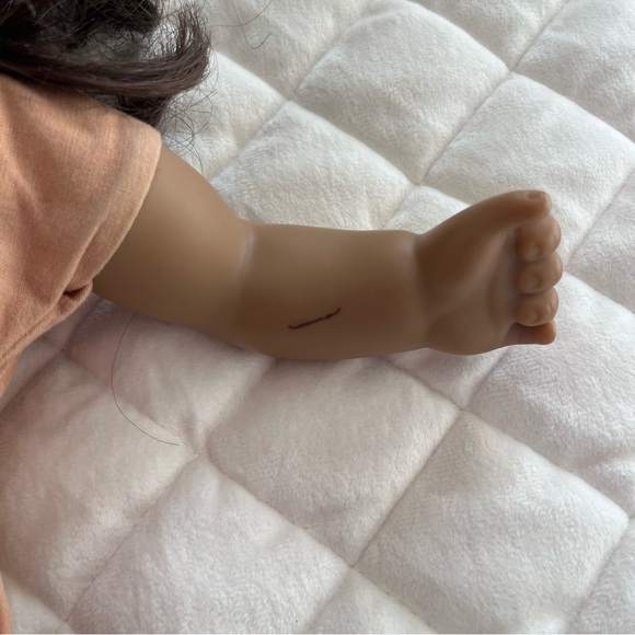 American Girl Bitty Baby brown skin, eyes, and hair - Picture 2 of 6